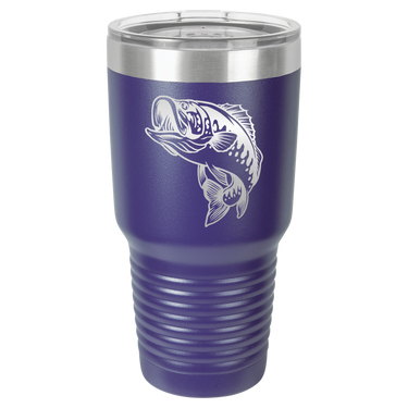 Bass Fishing 30oz Ringneck Tumbler